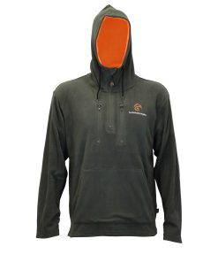 Men's Long Sleeve Fleece Hoodie (Mahi Poraka)